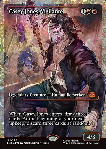 Casey Jones, Vigilante - tmt Spoiler