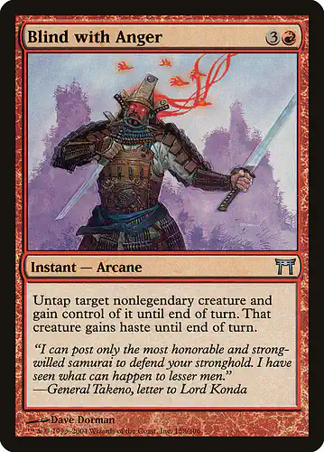 Blind with Anger - chk Spoiler