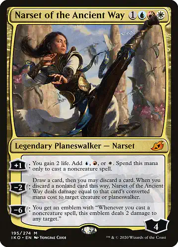 Narset of the Ancient Way - iko Spoiler