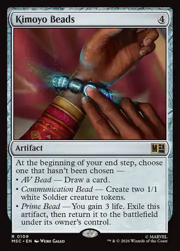 Kimoyo Beads - msc Spoiler