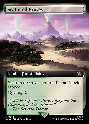 Scattered Groves - who Spoiler