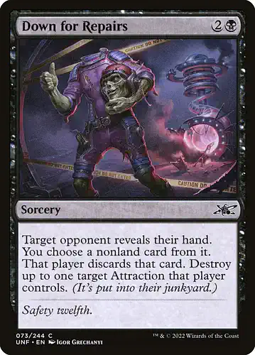 Down for Repairs - unf Spoiler