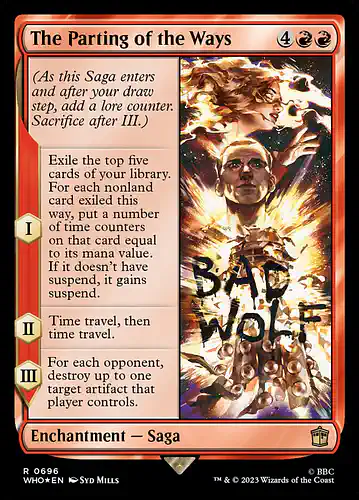 The Parting of the Ways - who Spoiler