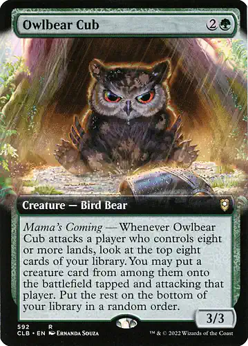 Owlbear Cub - clb Spoiler