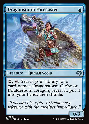 Dragonstorm Forecaster - tdm Spoiler