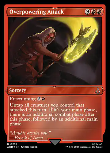 Overpowering Attack - acr Spoiler