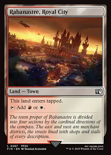Rabanastre, Royal City - fin Spoiler