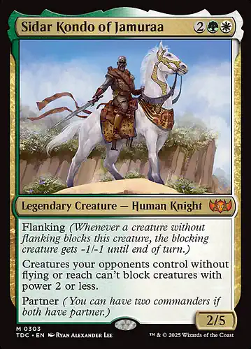 Sidar Kondo of Jamuraa - tdc Spoiler