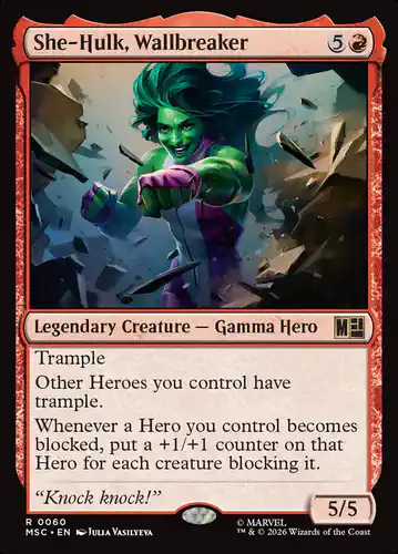 She-Hulk, Wallbreaker - msc Spoiler