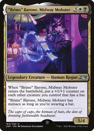 "Brims" Barone, Midway Mobster - unf Spoiler