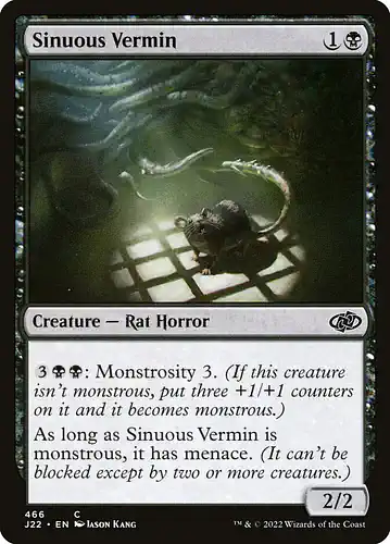 Sinuous Vermin - j22 Spoiler