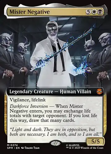 Mister Negative - spm Spoiler