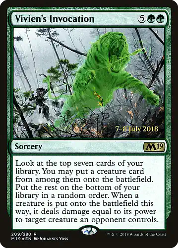 Vivien's Invocation - m19 Spoiler