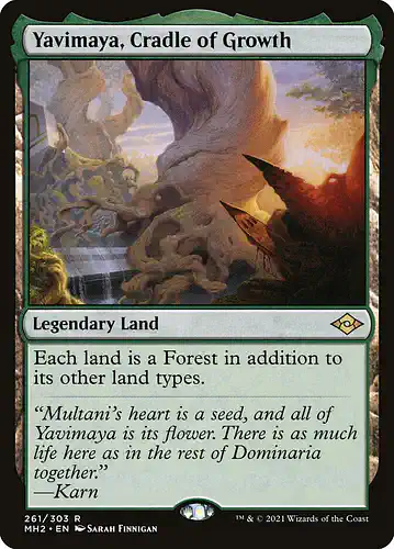 Yavimaya, Cradle of Growth - mh2 Spoiler