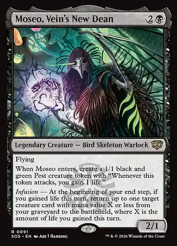 Moseo, Vein's New Dean - sos Spoiler