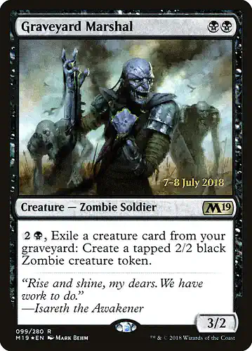 Graveyard Marshal - m19 Spoiler