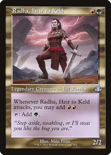 Radha, Heir to Keld - dmr Spoiler