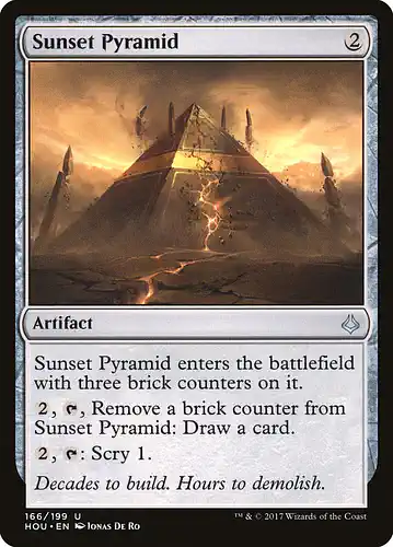 Sunset Pyramid - hou Spoiler