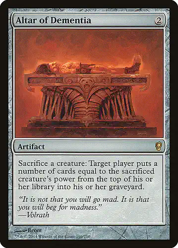 Altar of Dementia - cns Spoiler