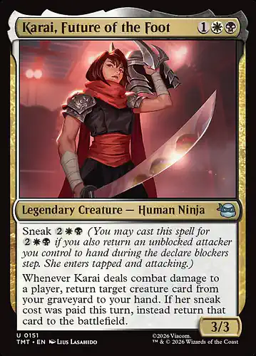 Karai, Future of the Foot - tmt Spoiler