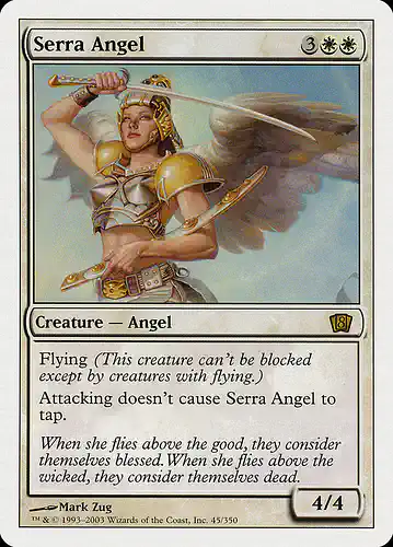 Serra Angel - 8ed Spoiler