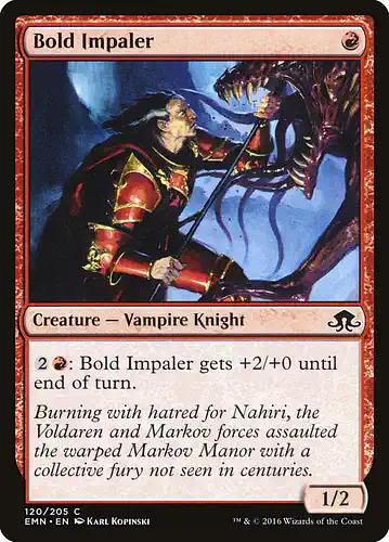 Bold Impaler - emn Spoiler