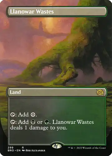 Llanowar Wastes - bro Spoiler