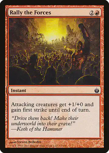 Rally the Forces - mbs Spoiler