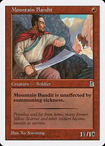 Mountain Bandit - ptk Spoiler