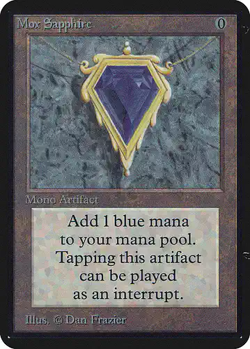 Mox Sapphire - lea Spoiler