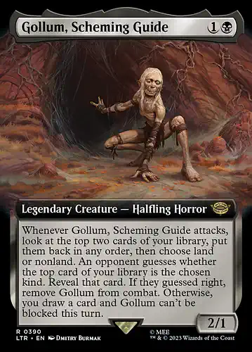 Gollum, Scheming Guide - ltr Spoiler