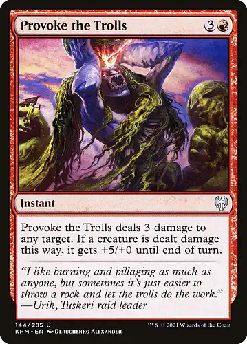 Provoke the Trolls - khm Spoiler