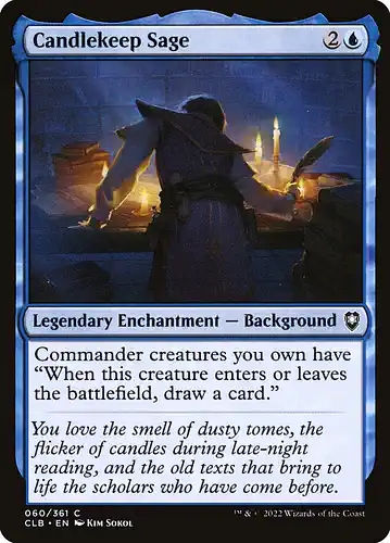 Candlekeep Sage - clb Spoiler