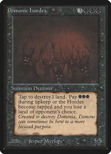 Demonic Hordes - leb Spoiler