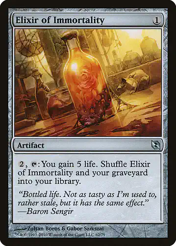 Elixir of Immortality - ddf Spoiler
