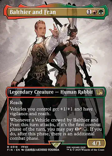 Balthier and Fran - fin Spoiler