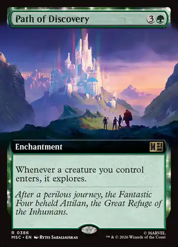 Path of Discovery - msc Spoiler