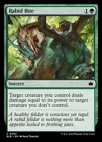 Rabid Bite - blb Spoiler