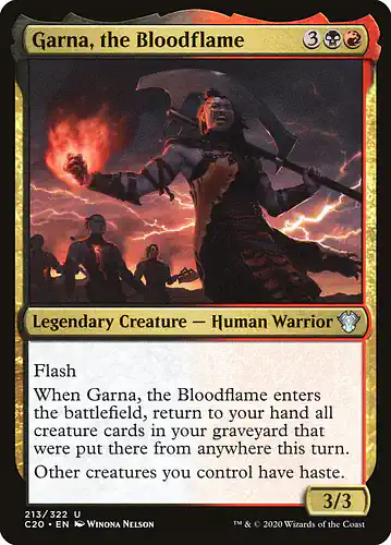 Garna, the Bloodflame - c20 Spoiler