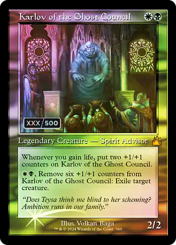 Karlov of the Ghost Council - rvr Spoiler
