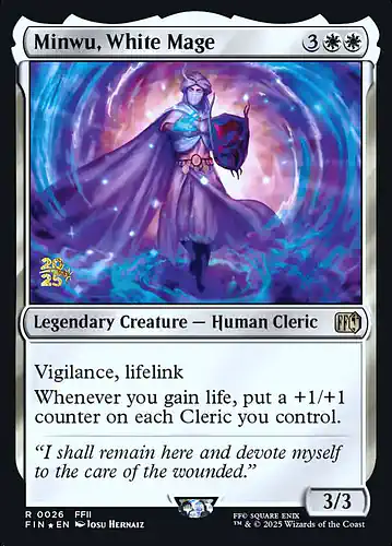 Minwu, White Mage - fin Spoiler