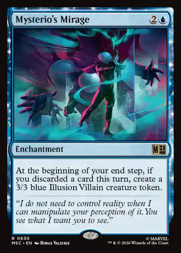 Mysterio's Mirage - msc Spoiler