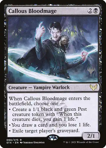 Callous Bloodmage - stx Spoiler