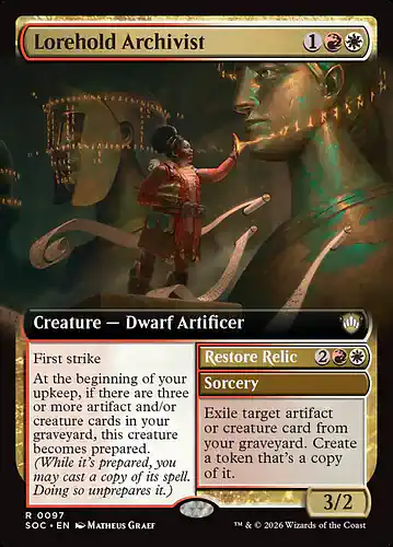 Lorehold Archivist - soc Spoiler