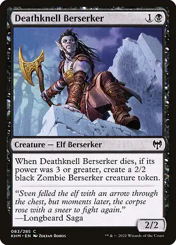 Deathknell Berserker - khm Spoiler