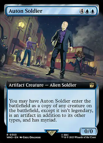 Auton Soldier - who Spoiler