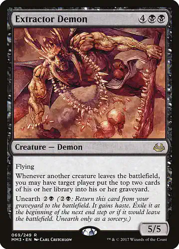 Extractor Demon - mm3 Spoiler