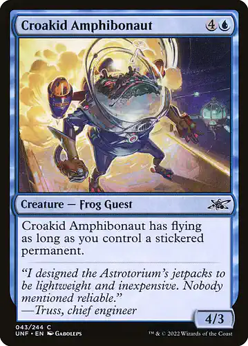 Croakid Amphibonaut - unf Spoiler