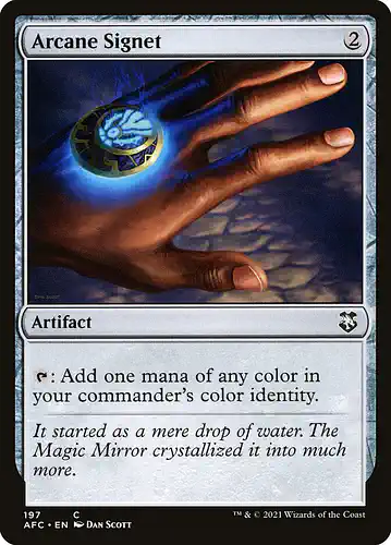 Arcane Signet - afc Spoiler
