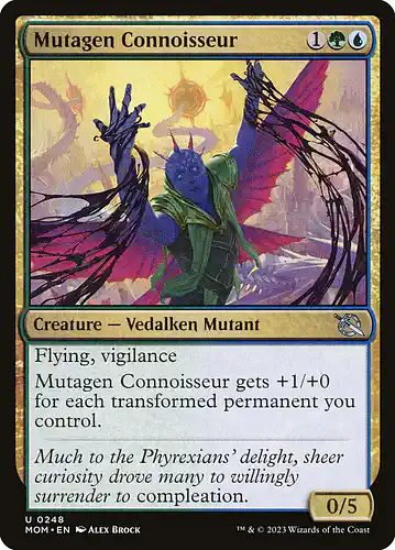 Mutagen Connoisseur - mom Spoiler